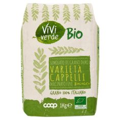 Semolato Di Grano Duro Varietà Cappelli Macinato Fine Biologico 1 Kg