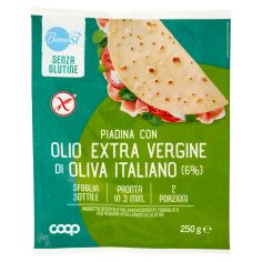 Senza Glutine Piadina Con Olio Extra Vergine Di Oliva Italiano (6%) 2 X 125 G
