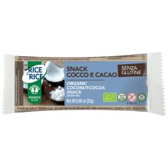 Snack Cocco E Cacao Rice&rice Probios 25 G