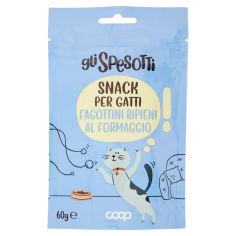 Snack Per Gatti Fagottini Ripieni Al Formaggio 60 G