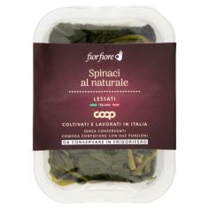 Spinaci Al Naturale Lessati Italiani 2 X 150 G