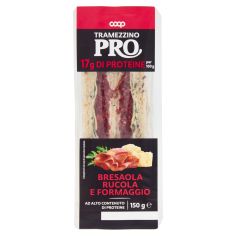Tramezzino Pro Bresaola Rucola E Formaggio 150 G