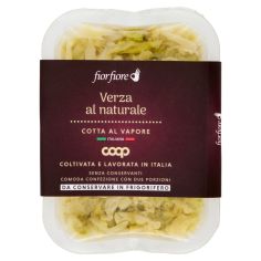 Verza Al Naturale Cotta Al Vapore Italiana 2 X 150 G