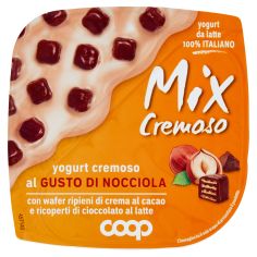 Yogurt Cremoso Al Gusto Di Nocciola Con Wafer Mix Cremoso 150 G