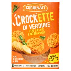 Zerbinati Crockette Di Verdure Con Patate E Rosmarino 160 G