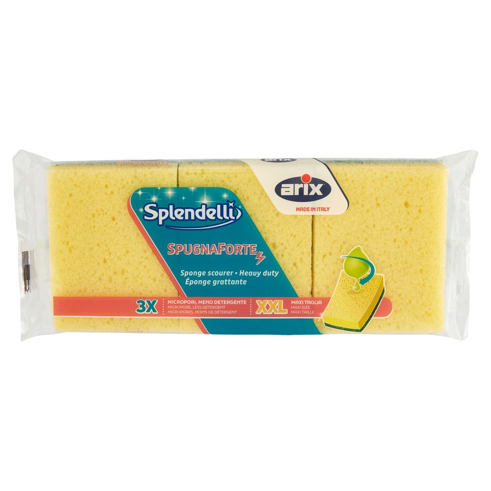 Arix Splendelli Spugnaforte Xxl 3 Pz - Easycoop.com