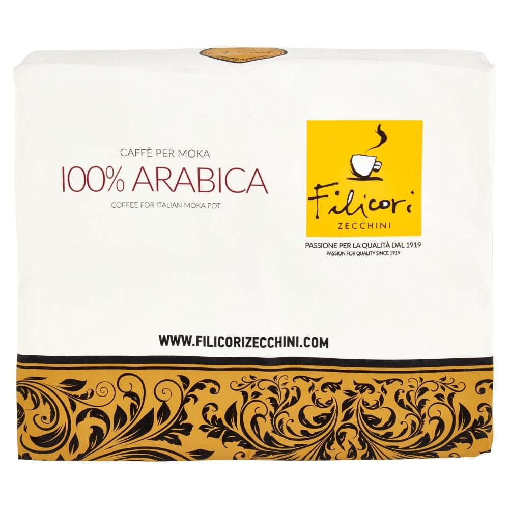 Filicori Zecchini Caffè Per Moka 100% Arabica 2 X 250 G - Easycoop.com