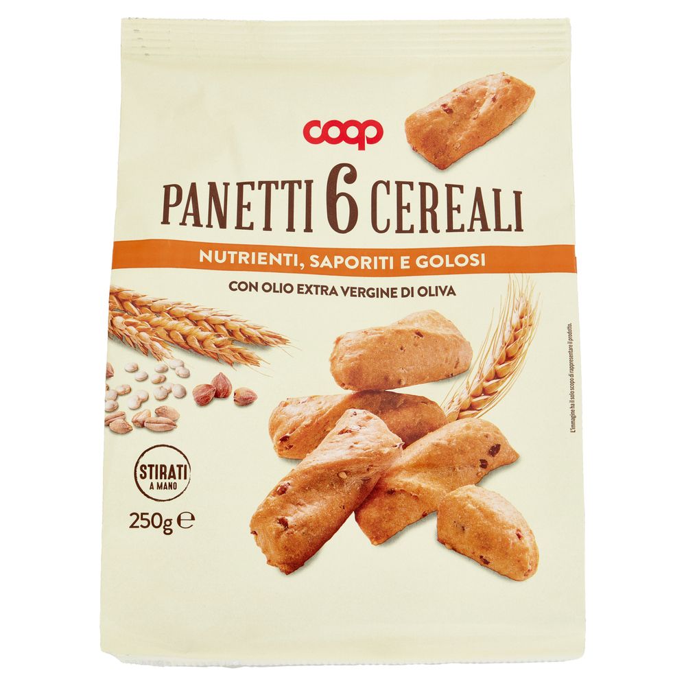 Panetti 6 Cereali 250 G - Easycoop.com