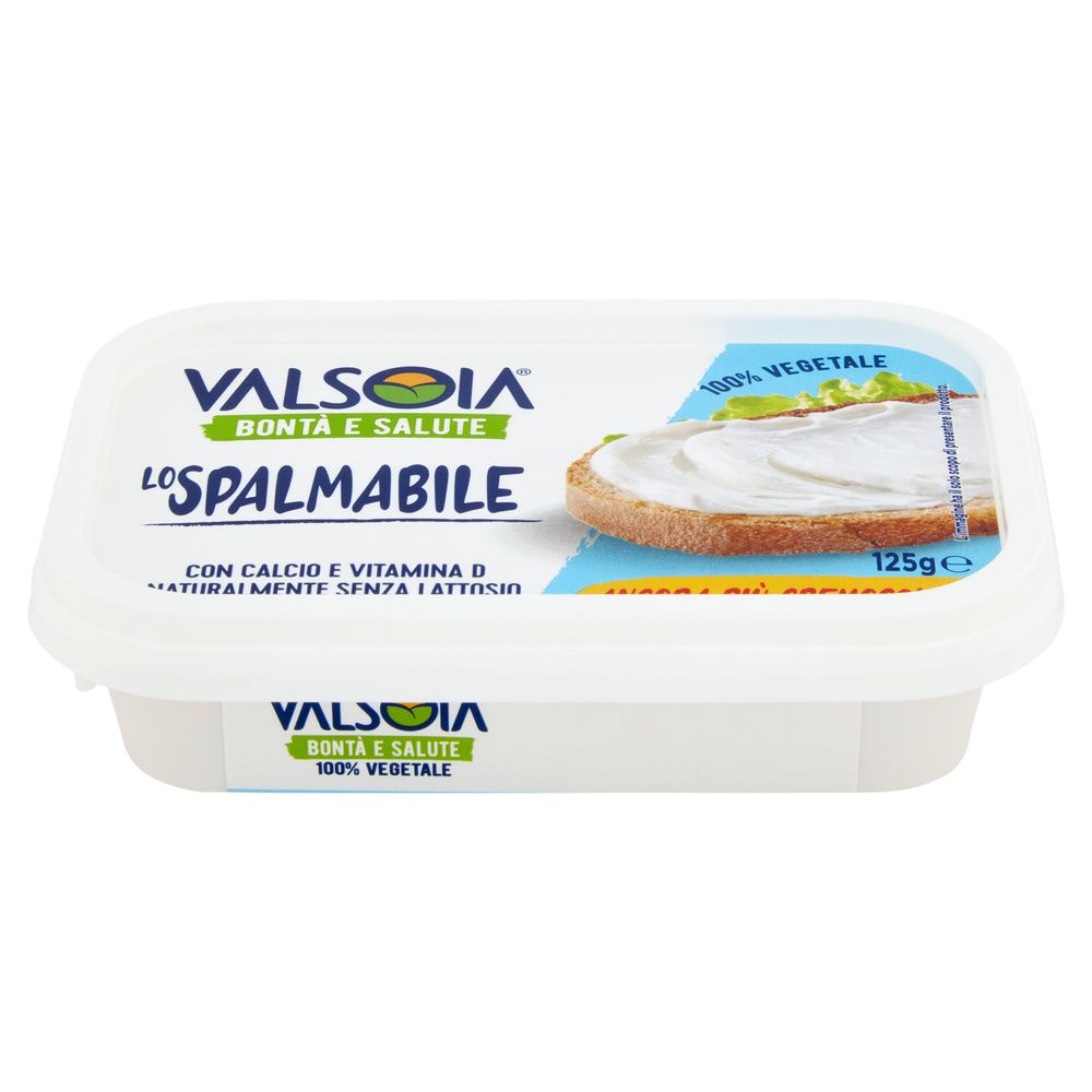 Valsoia Pacchetti Valsoia Bontà E Salute Lo Spalmabile 125 G - Easycoop.com